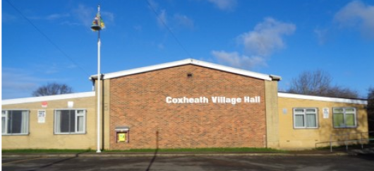 Front view of Coxheath Village Hall